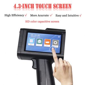 बहु भाषा रंग समाप्ति तिथि हैंडहेल्ड इंकजेट प्रिंटर qr बैच संख्या चिह्न वैधता लेबल कोडिंग पोर्टेबल प्रिंटिंग मशीन - Product Image 4