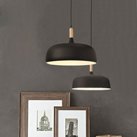 Lampe suspendue en métal rétro noire simple pour la maison, le bureau, le salon, la chambre à coucher, le restaurant, l'îlot de cuisine, le bar
