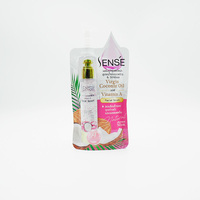 Sachets souples à bec verseur personnalisés, finition mate ou brillante, forme spéciale, pochettes de stockage de liquides en plastique à découpe irrégulière avec bec verseur anti-fuite