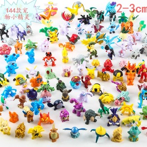 144 mini figurines Pokémon <span class=keywords><strong>Go</strong></span> de 2-3 cm, jouets en PVC de qualité pour enfants, <span class=keywords><strong>Pikachu</strong></span>, Charmander, Squirtle, Bulbasaur, cadeaux en gros - Product Image 4