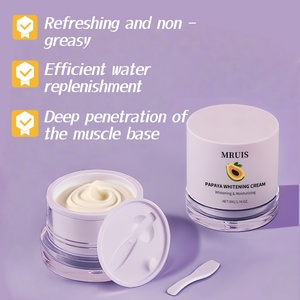 Crema Facial Orgánica de Papaya y Vitamina C de 50g al por Mayor, Blanqueadora, Iluminadora, Hidratante, OEM/ODM, Cuidado Natural de la Piel - Product Image 2