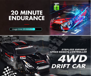 SJY-8000E ~ 8002E 2.4G télécommande radio RC Drift Car 20 Km/h <span class=keywords><strong>1</strong></span>:16 voiture de course électrique à grande vitesse à quatre canaux Garçons <span class=keywords><strong>Jouet</strong></span> - Product Image 6