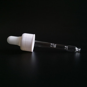 หลอดหยดแก้วเทียนจิง 2.5 มล. พร้อมหัวยางสำหรับใช้กับน้ำมันหอมระเหย - Product Image 3