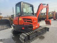 Mini-excavatrice sur chenilles KX165 importée du Japon, 6 tonnes, avec godet de 0,22 m3
