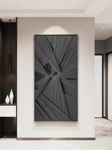 Decorazione Murale 3D Moderna di Alta Gamma, Design Astratto, Stampa Digitale su Carta, Decorazione in Cristallo <span class=keywords><strong>e</strong></span> Porcellana - Product Image 5