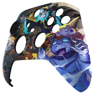 Coque de remplacement pour manette Xbox Series X, accessoire pour manette Xbox, coque avant qui brille dans le noir pour Halloween - Product Image 2