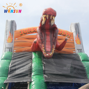 WINSUN Toboggan Gonflable Géant Commercial d'Extérieur pour Adultes <span class=keywords><strong>avec</strong></span> Piscine, Toboggan Aquatique Gonflable Économique pour Enfants, Idéal pour Fêtes en Jardin - Product Image 5