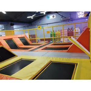 Shopping Center Adult Amusement Jumping Park Commercial Small Furniture Indoor Playground And Trampoline Park