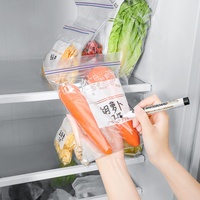 Dubbel gesealde waterdichte recyclebare voedselveilige bewaarzak voor vers fruit, groenten en dierenvoer, geschikt voor de koelkast