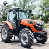 Tracteur agricole FULCORE avec livraison gratuite, chenilles réglables en option, couple élevé pour le semis, tracteur 4x4