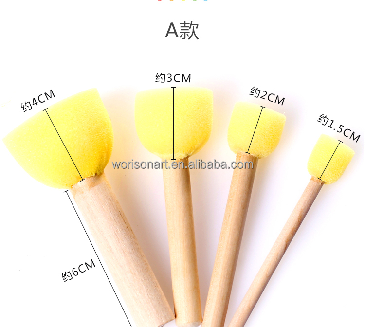 Set Di Pennelli A Doppio Spessore, Per Dipingere Pareti E Recinzioni, Con Manico In Legno, Per Vernice, Pasta, Gesso E Calcare (confezione Da 5 Misure Assortite