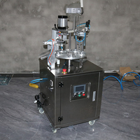 Machine de remplissage et de scellage automatique électrique rotative Hongyi HY1030 pour sauces, jus et poudings, en acier inoxydable 304, emballage sous film – Nouveauté 2024, Offre Spéciale
