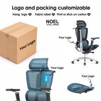 Sillas de Oficina Ergonómicas Modernas de Nuevo Diseño de Guangdong, Muebles de Oficina, Silla de Oficina de Malla en Venta