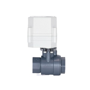 วาล์วบอลไฟฟ้า Tonhe DN15 1 นิ้ว วัสดุพลาสติก สำหรับน้ำและอากาศ อุณหภูมิปกติ แบบตรงผ่าน ทนทานต่อการกัดกร่อน - Product Image 5