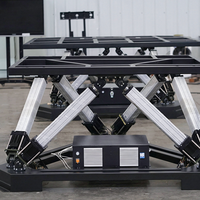 Plateforme de mouvement à 6 degrés de liberté haute stabilité personnalisée de 1000 kg pour simulation de vol et test de vibration