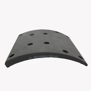 Spare Parts Asbestos Free Brake Lining For Sale Truck Brake System On Sale For Shacman Howo Faw