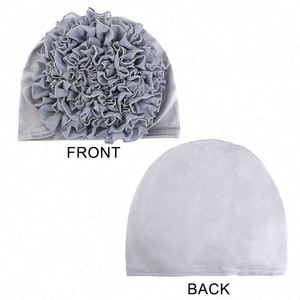 Flower Design Fashion Women's Headscarf Polyester Spandex Multifunction Hair Care Chemo <b>Caps</b> Muslim Outdoor Turban <b>Hijab</b> Daily - Product Image 3