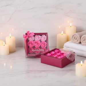 กล่องของขวัญสบู่<span class=keywords><strong>ดอกไม้</strong></span> AM-SPB34 ของขวัญชิ้นเล็กๆ สร้างสรรค์ ใช้งานได้จริง ดอกกุหลาบสบู่ <span class=keywords><strong>ดอกไม้</strong></span>ประดับตกแต่ง สำหรับเป็นของขวัญวันแม่ - Product Image 1