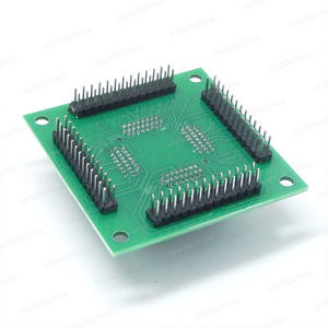 ICソケットQFP100-0.5-REV2 TQFP100 LQFP100 ICアダプタ間隔0.5mm新品 - Product Image 5