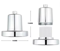Système de Douche Pluie Complet Moderne de Luxe avec Filtre Écologique, Installation Facile, Robinet Mélangeur Plaqué pour Extérieur et Salle de Bain
