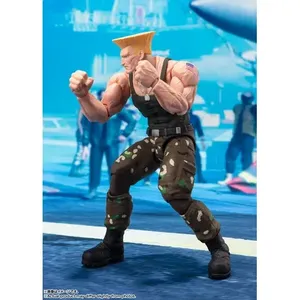 Bandai S.H. Figuarts per Street Fighter astuzia 2 nuovo personaggio dei cartoni animati figurina per la raccolta di decorazione modello giocattolo in scatola - Product Image 2