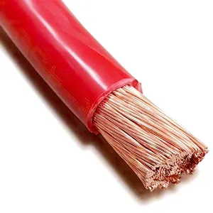 Factory 1/0 2/0 3/0 4/0 6/0 10/0 Awg Standard Copper Flexible Welding Cable