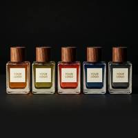 LF Professional ODM OEM Parfum de luxe avec étiquette privée, emballage personnalisé en boîte coulissante, parfum intense cuir, tabac, ambre