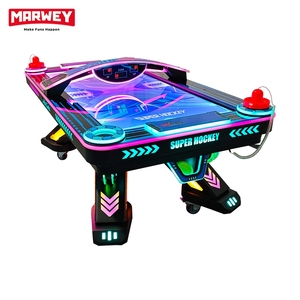 Kleine Kommerzielle Air Hockey Arcade Maschine Großhandel Münzbetriebenes Interaktives Sportspiel Kinder Vergnügungsgerät - Product Image 5