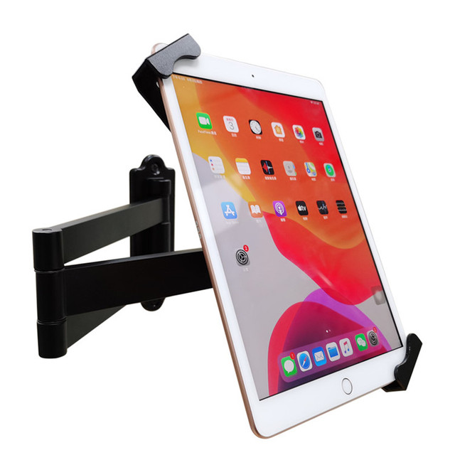 Soporte Para Ipad Display Bracket Metal Aluminium Alloy Wall Mount Tablet Security Anti Theft Lock With Key Monitor Stand