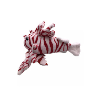 2025 7135ใหม่ตุ๊กตา<span class=keywords><strong>ปลา</strong></span>สิงโตทะเลของเล่นสำหรับตกแต่งบ้านตุ๊กตาน่ารักสี<span class=keywords><strong>แดง</strong></span>เหมือนจริงปลาสิงโตของเล่น - Product Image 3