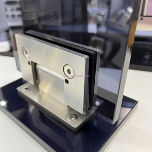 2025 charnières de porte en verre de <span class=keywords><strong>douche</strong></span> de qualité de vente chaude charnière de porte en acier inoxydable 304 charnière de pivot de mur à verre robuste - Product Image 1
