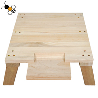 Nouvel ensemble de ruches à abeilles Warr à 8 cadres et 3 niveaux, vente directe usine, en bois de sapin/pin, avec toit ventilé et conception robuste pour l'apiculture naturelle