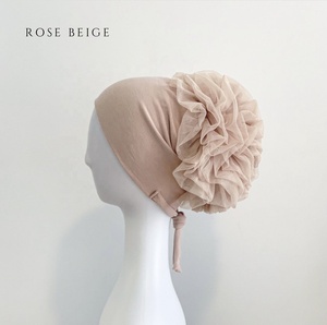 Casquette intérieure volumisante originale en coton de haute qualité malaisie Undearcap Hijabs <span class=keywords><strong>Bonnet</strong></span> à fleurs pour femmes musulmanes - Product Image 6