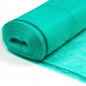 Filet de sécurité robuste en plastique HDPE bleu océan, 120 GSM, fabriqué au Shandong, pour échafaudages et construction, rouleau de 5 mètres de large - Product Image 1