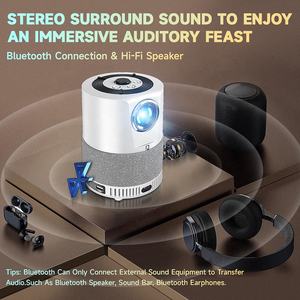 Popular nuevo proyector inteligente WiFi Mini portátil <span class=keywords><strong>HD</strong></span> 1080P Ver películas y juegos para niños en casa y en la oficina - Product Image 5