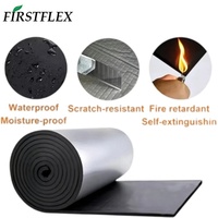 FIRSTFLEX 1 pouce 20mm d'épaisseur rouleau d'isolation en mousse de caoutchouc en plastique noir mousse de caoutchouc d'isolation thermique