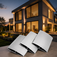Volet de fenêtre en aluminium de haute qualité, étanche, insonorisé, pour extérieur, avec profilés en aluminium