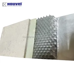 Алюминиевая композитная панель с каменной отделкой 3003H24, облицовка стен из сотового материала, огнестойкие прочные облицовочные панели
