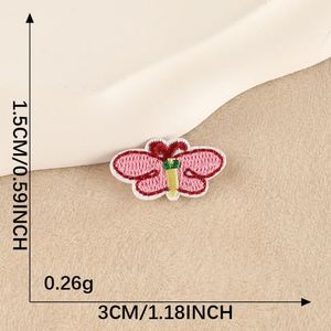 แพทช์ปักลายผึ้งน่ารักธีมแมลง งานแฮนด์เมด รีดติดเสื้อผ้าเด็ก ลดราคา - Product Image 6