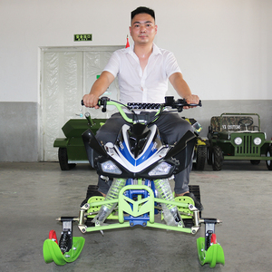 <span class=keywords><strong>Quad</strong></span> tout-terrain 125cc à démarrage électrique, 4 temps, à essence, avec transmission par chaîne, suspension à double bras, véhicule utilitaire agricole - Product Image 6