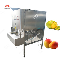 Zware Automatische Elektrische Mango Peeling Schil Mango Papaja Pompoen Schilmachine 8 Station Mango Pelmachine