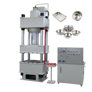 Presse hydraulique verticale à quatre colonnes de 100 tonnes pour le formage profond - Product Image 1