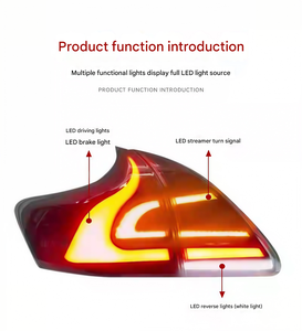 Full LED Rear Tail Light for Toyota Venza 2009-2015 with Clear Lens - Product Image 3