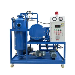 Séparateur d'huile de turbine à huile de lubrification de centrifugeuse à vide réglable série TY