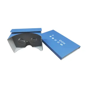 Vr Box Vr Glasses Popular New Flat Design VR Glasses Cardboard VR Cardboard Box 3D VR Glasses Customize Cardboard Virtual Reality V3.1