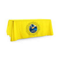 Housse de table rectangulaire personnalisée, impression numérique couleur CMYK par sublimation
