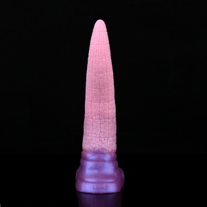 2023 New Long Big Dragon Tongue <b>Dildo</b> with Sucker Huge Realistic Animal Penis Sex Toy Octopus Tentacle <b>Dildo</b> - Product Image 5