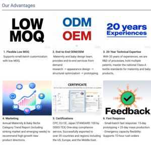 Ensemble de literie douce en matériau rafraîchissant, <span class=keywords><strong>cocon</strong></span> pour bébé, oreiller pour nouveau-né pour dormir confortablement, transat et nid douillet pour bébé - Product Image 6