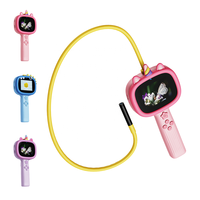 Caméra d'inspection pour enfants YMX MS02 Yamaxtech, endoscope pour enfants avec lumières LED pour l'exploration de voitures, jouets, maison, bricolage, cadeau