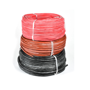 Câble d'extension de thermocouple multiconducteurs blindé en fibre de verre, <span class=keywords><strong>gainé</strong></span> de silicone industriel et tressé en acier inoxydable - Product Image 6